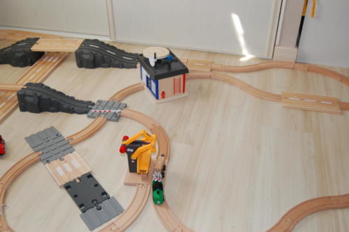 Une extension de rail 