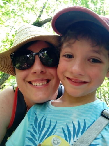 Selfie Lucas et Cindy